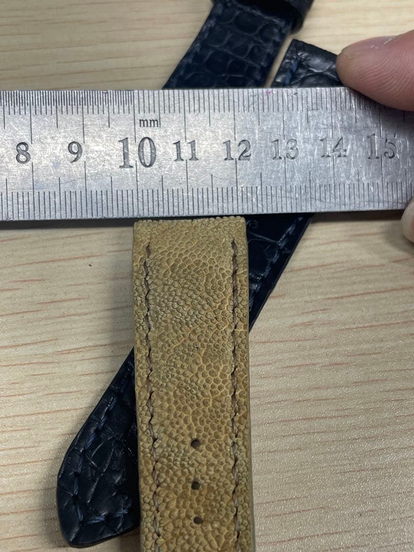 noco。エレファント　レザー 時計ベルト 、 ラグ幅22/18mm