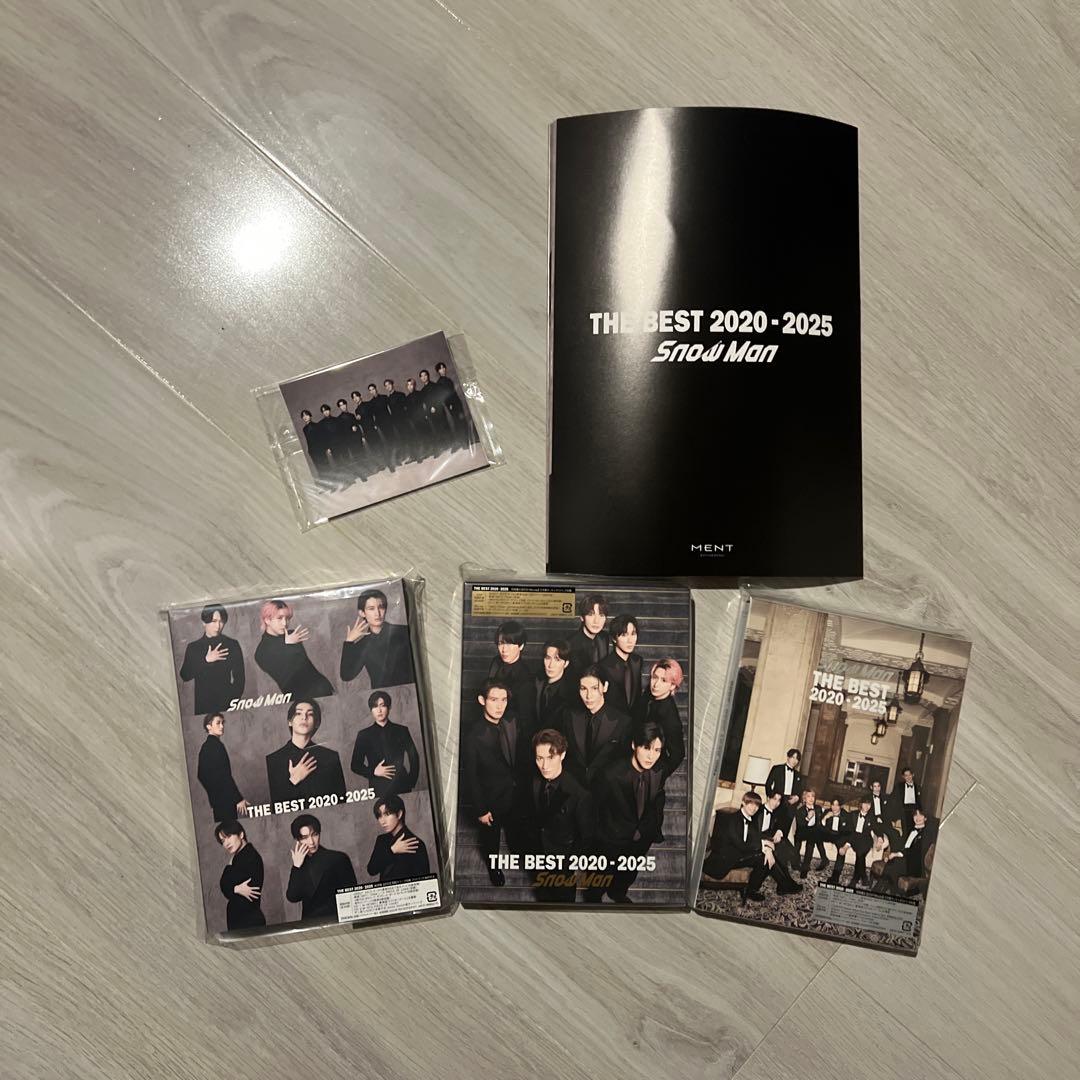 THEBEST2020-2025 Man 初回盤A 初回盤B通常盤3形態