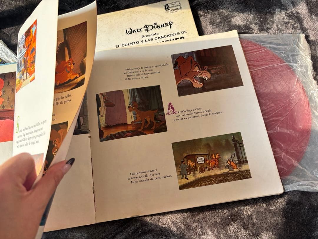ディズニー ヴィンテージレコード スペイン語版 4枚セット