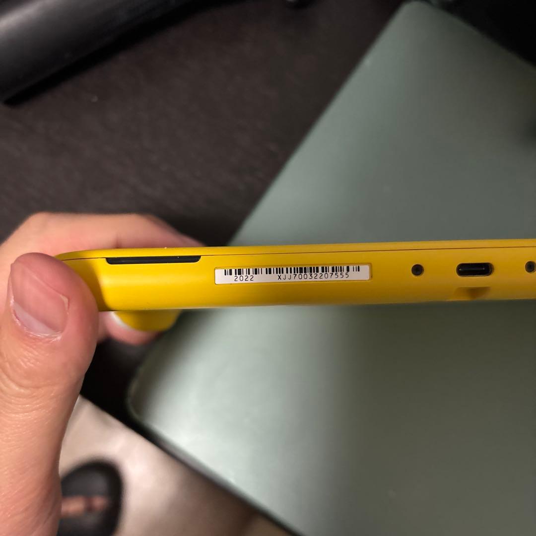 保証書付Nintendo Switch Lite イエロー本体 ACアダプター