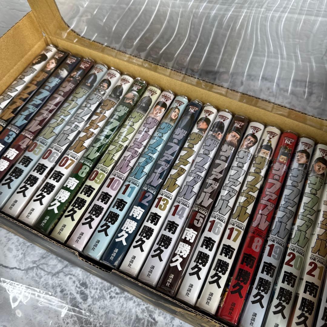ザ・ファブル(1-22巻 全巻) + 南勝久先生描き下ろし第一部全巻収納BOX付