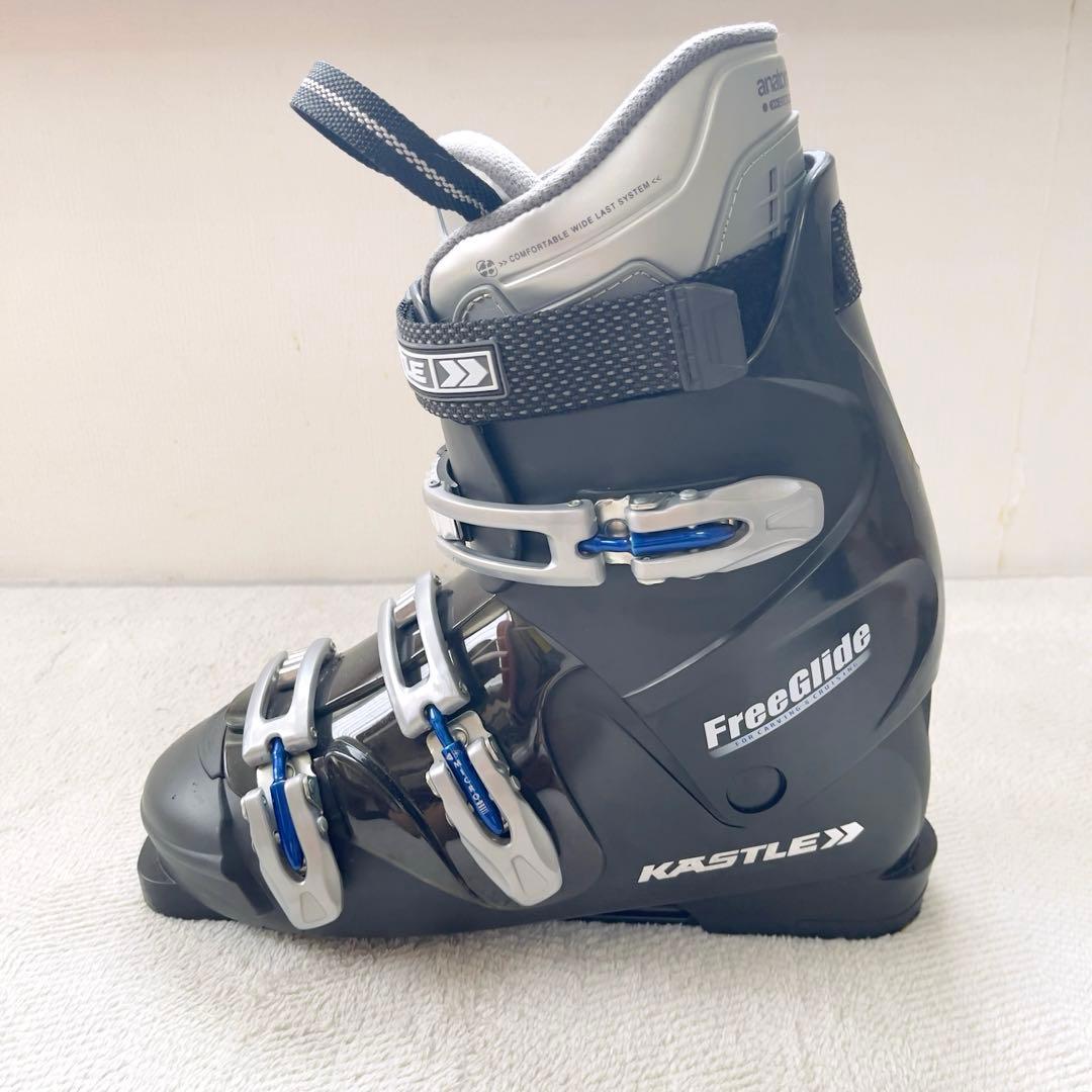 KASTLE（ケスレー）スキーブーツ 28〜28.5cm ブラック×シルバー