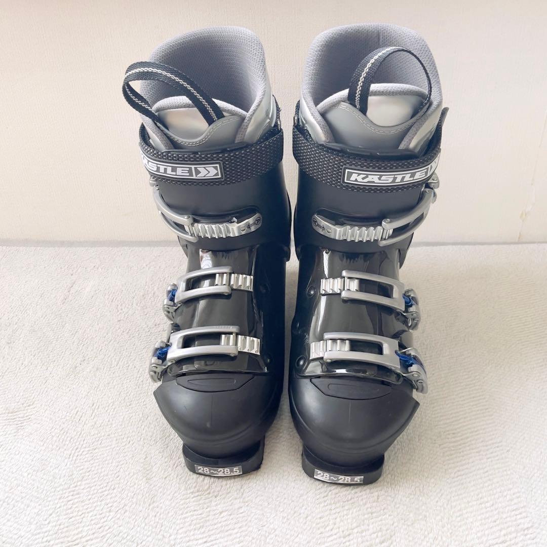 KASTLE（ケスレー）スキーブーツ 28〜28.5cm ブラック×シルバー