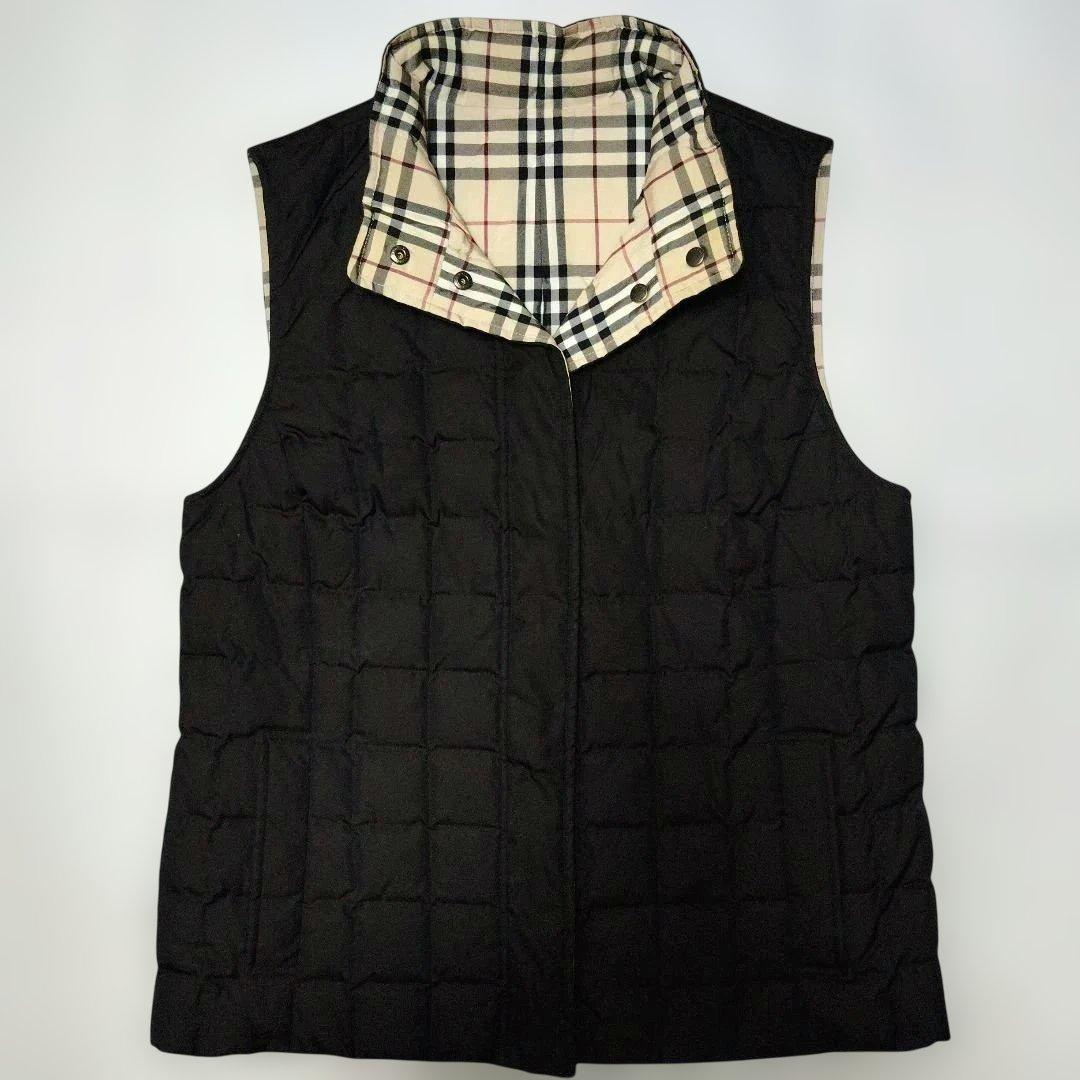 【Burberry 】ダウンベスト・リバーシブル 表記サイズ9→M
