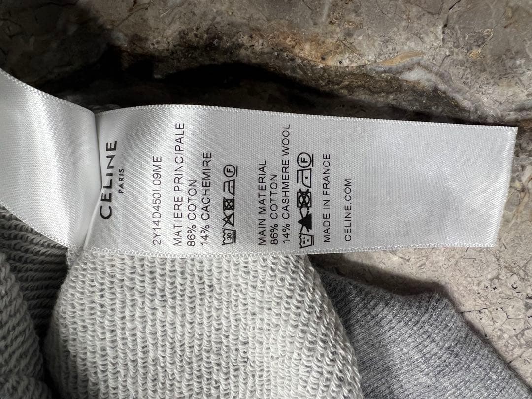 CELINE カンガルーポケット付き フーディー