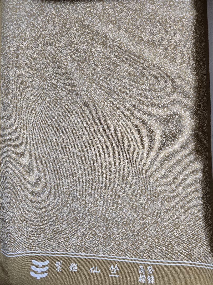 みんにょさん専用、日本橋竺仙 浜ちりめん反物 新品