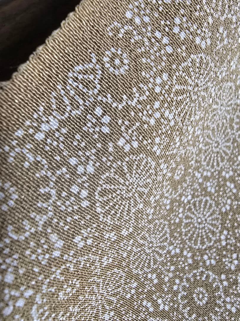 みんにょさん専用、日本橋竺仙 浜ちりめん反物 新品