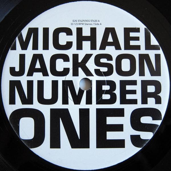 Michael Jackson Number Ones レコード 2LP