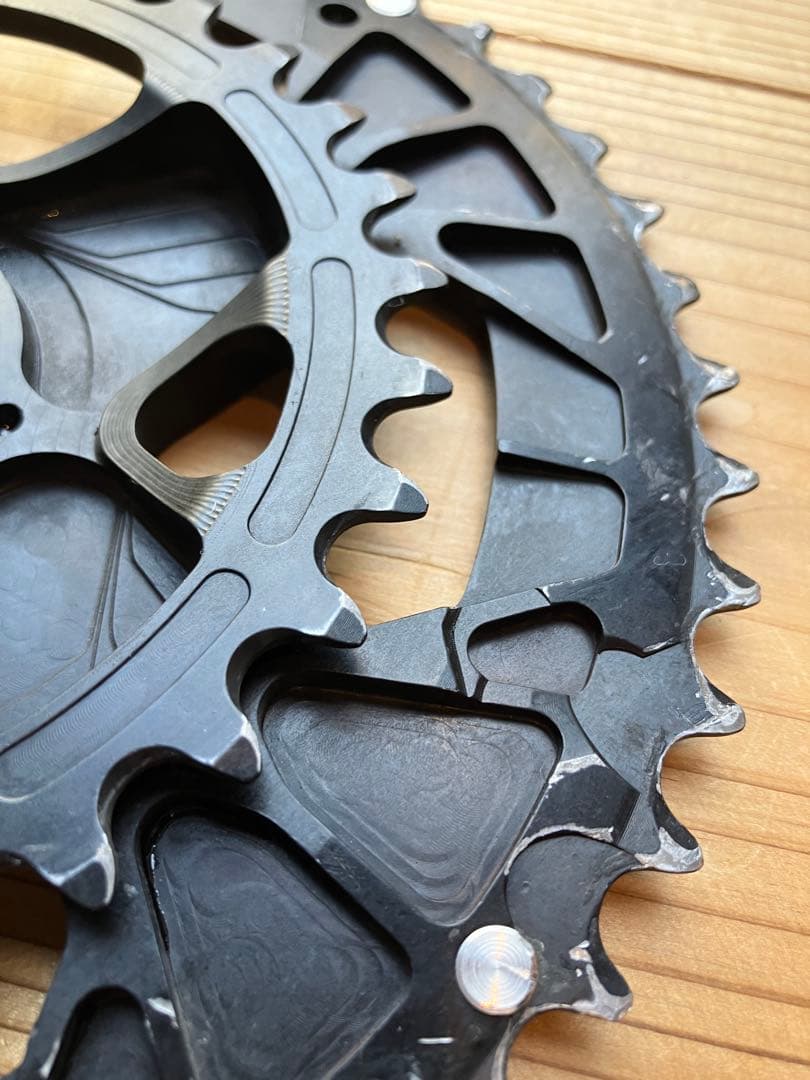 ROTOR aldhu24 165mm 46/30t クランクアーム、アクスル