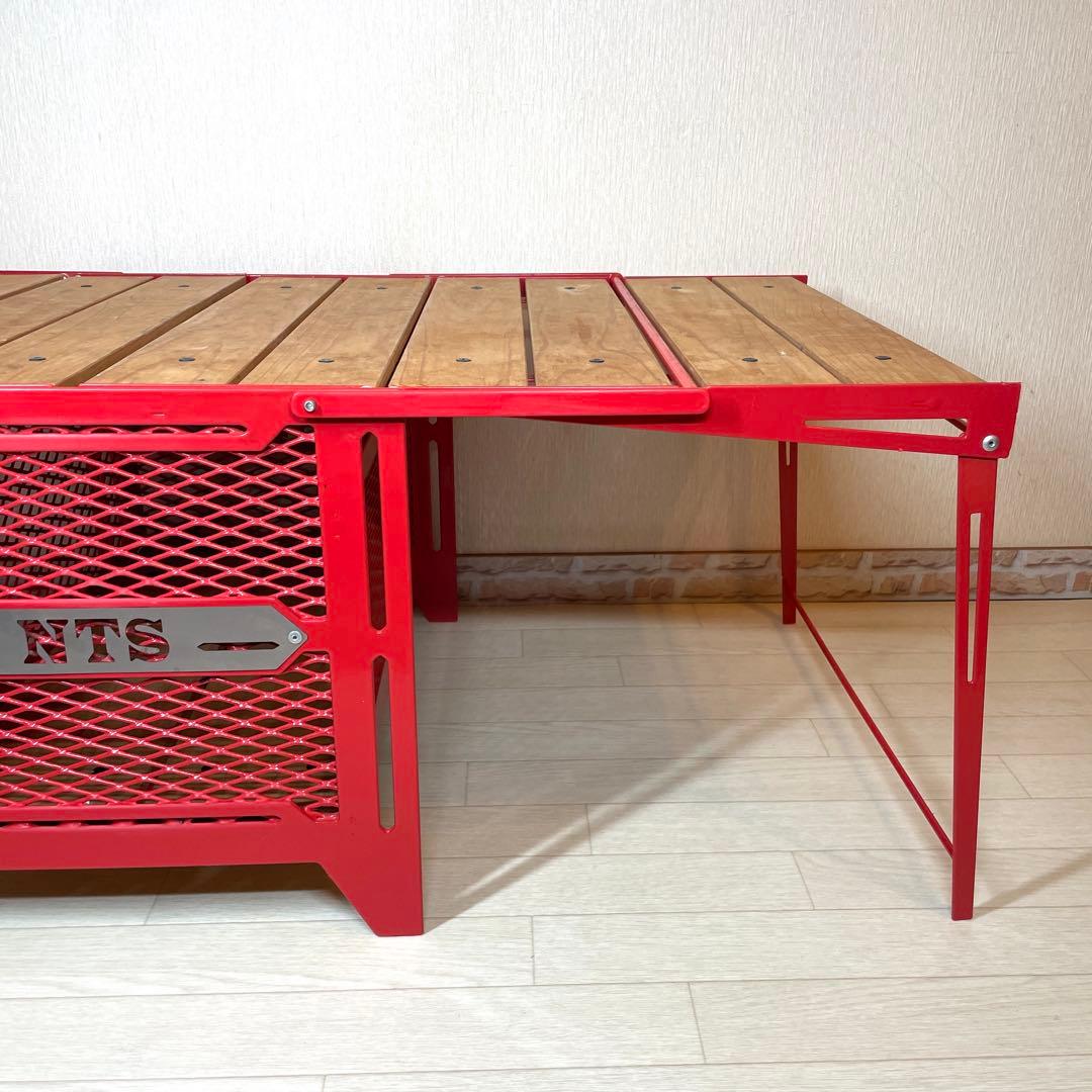 ネイチャートーンズ サイドアップボックス テーブル レッド Lサイズ