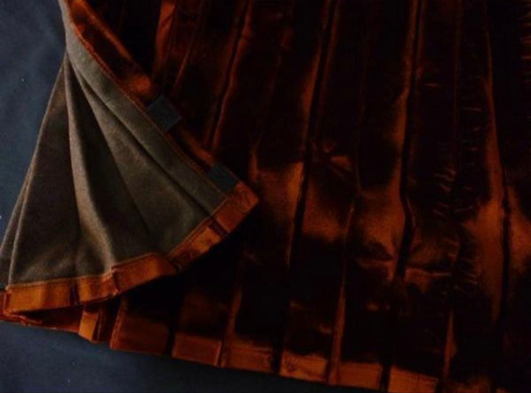 ［コスモス］アコーディオン式仮眠カーテン　ブラウン