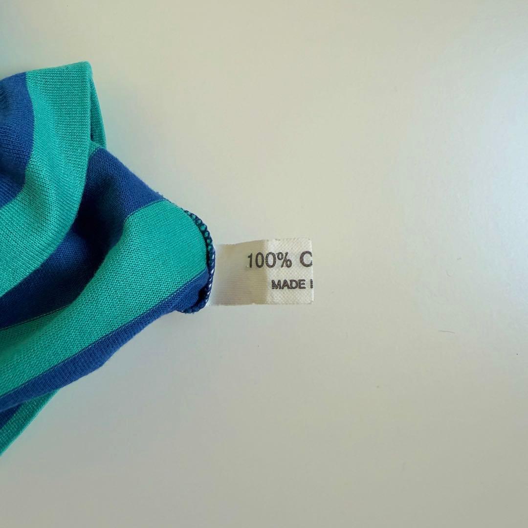 【GIVENCHY】1980s Striped S/S Polo Shirt