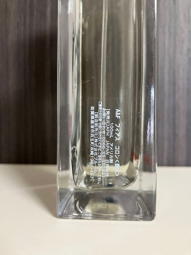 新品未使用品 アバクロ 香水 フィアース 100ml 正規品