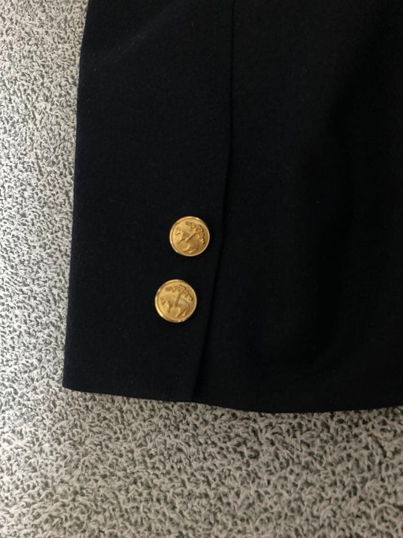美品 日本製 ブルックスブラザーズ 紺ブレ テーラードジャケット 金ボタン