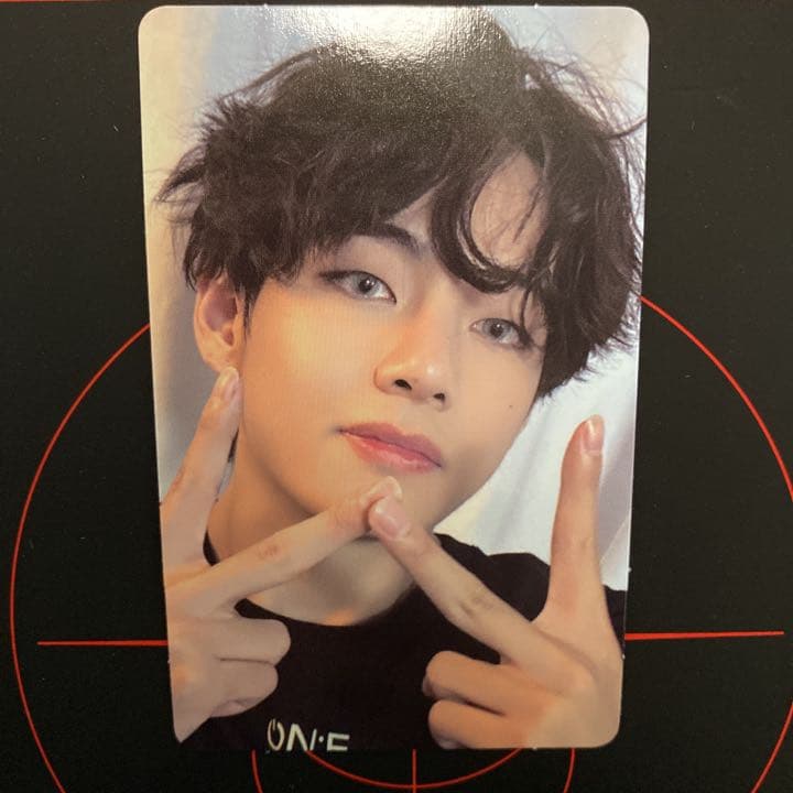 テテ map of the soul one Blu-ray トレカ　bts