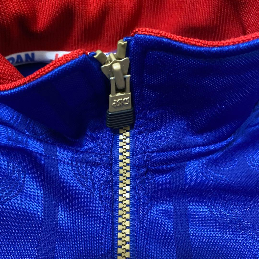 【美品】アシックス　98年製　サッカー日本代表 ジャージ　ファイヤー　JFA