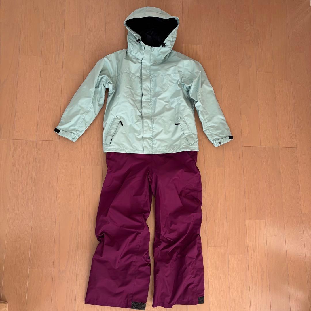 greenclothing ii フリージャケット　ビブパン　上下セット