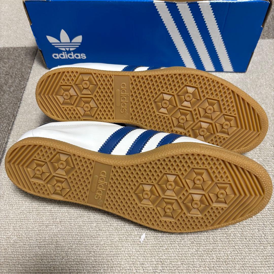 【新品】アディダスオリジナルス ロンドン ホワイト ブルー ガム ソフトレザー