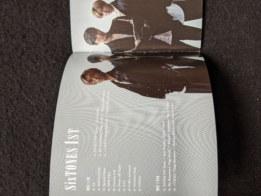 SixTONES アルバム　1ST 初回盤B 音色盤　NEW ERA　DVD