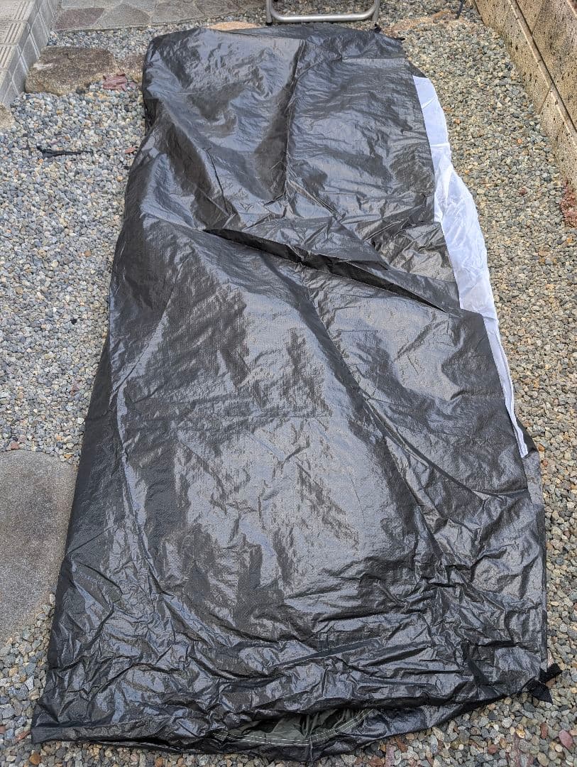 ✨1回使用✨　ドイツ軍 Mil-Tec 3人用テント カマボコ 広い前室