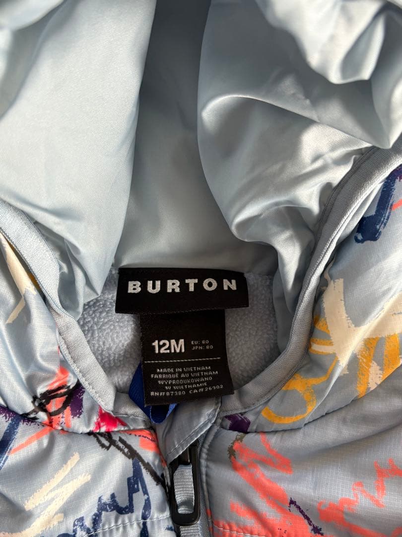 ベビー Burton バディー バンティングスーツ 12M サイズ　80