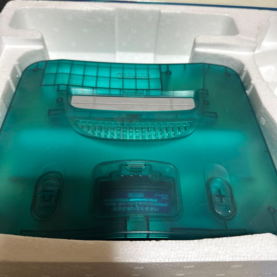 Nintendo 旧世代ゲーム機本体 NINTENDO 64 クリアブルー