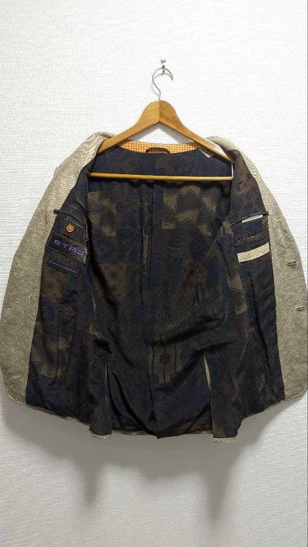 【美品】ETRO エトロ テーラードジャケット 44