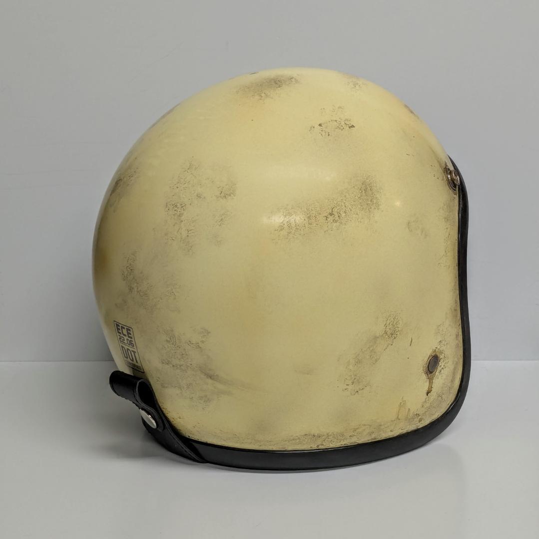 500TXタイプ　ヘルメット【装飾用】　エイジング加工　XL①