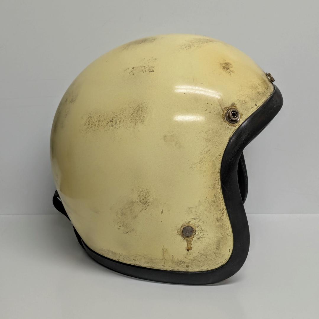 500TXタイプ　ヘルメット【装飾用】　エイジング加工　XL①