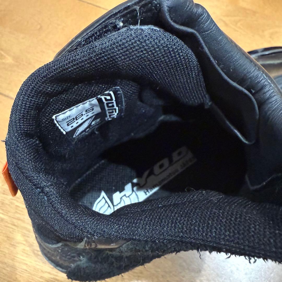 HYODバイク用レザーショートブーツ