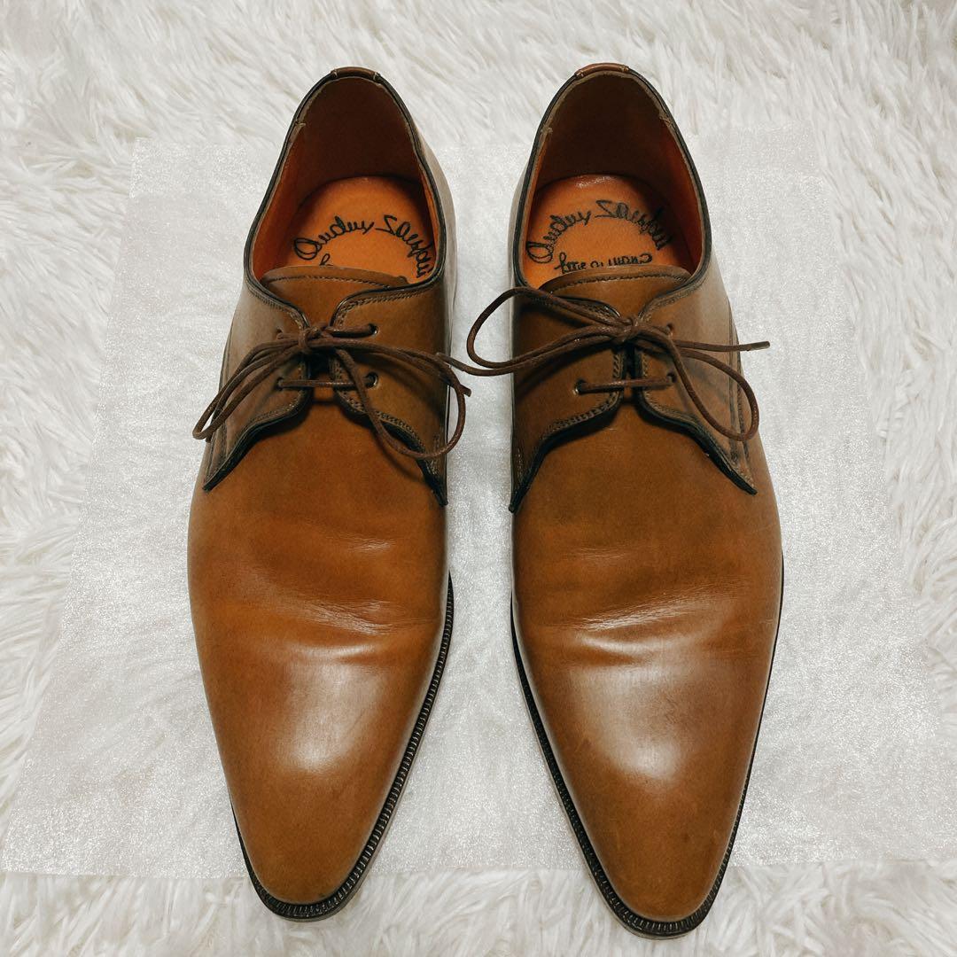 Santoni レザーシューズ / 外羽根/ドレスシューズ 27㎝〜28㎝