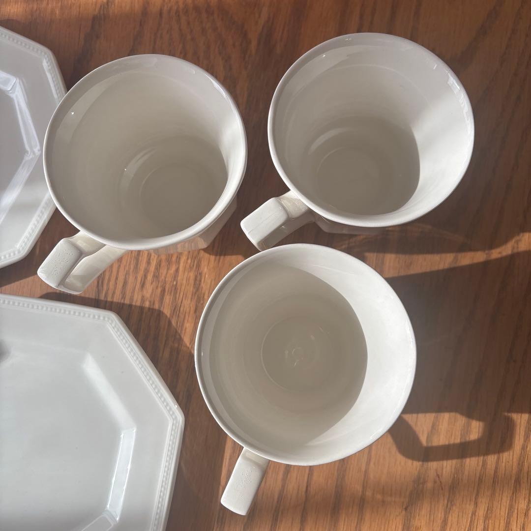 美品　ジョンソンブラザーズ　オクトゴナル　カップ　ディッシュ　3セット