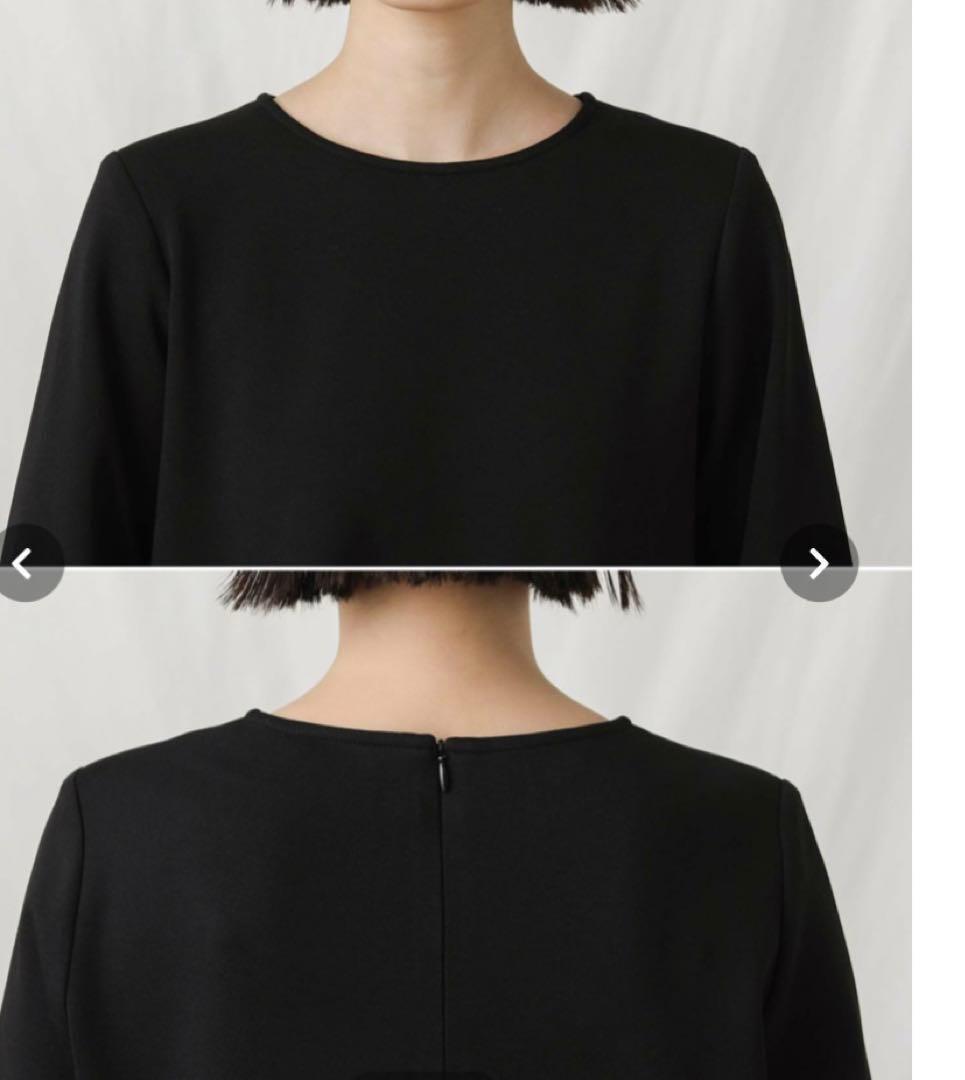 新品⭐︎グレディブリリアン パール ポンチ ジャージー ワンピース 2way 黒