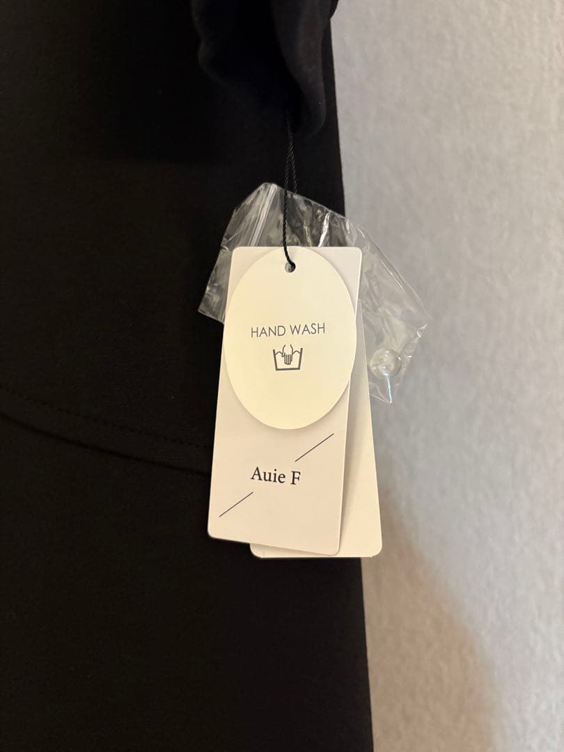 新品⭐︎グレディブリリアン パール ポンチ ジャージー ワンピース 2way 黒