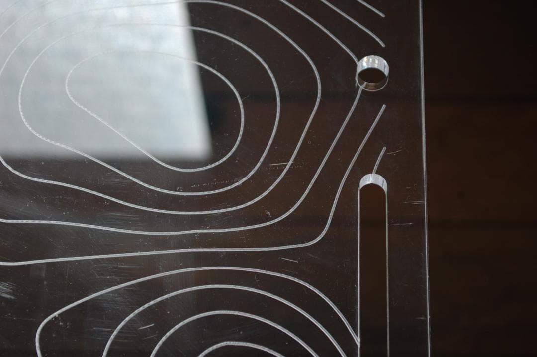 28000円→アウトレットSALE！アクリルキャンプテーブル80ｘ40ｃｍ棚付き