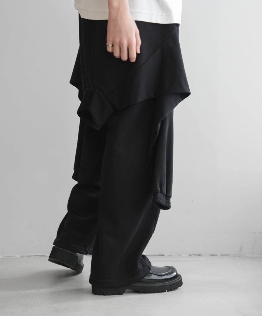 【CTHY】 DOCKING VINTAGE WIDE BAGGY PANTS