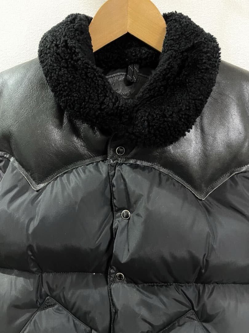 Rocky Mountain ダウンベスト ブラックサイズ38ロッキーマウンテン