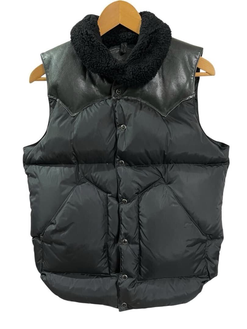 Rocky Mountain ダウンベスト ブラックサイズ38ロッキーマウンテン