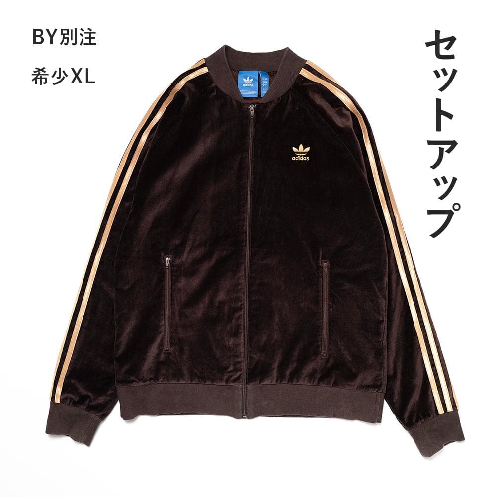 美品 XL adidas BEAUTY & YOUTH VELOUR TRACK