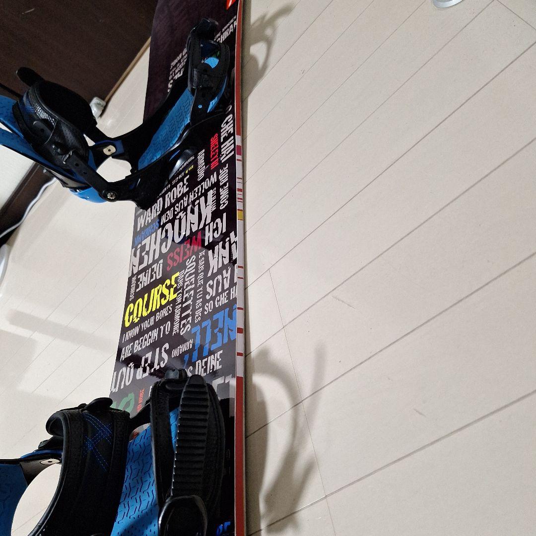 スノーボードセット　ヘッドコース149センチ　キスマークアンリミットL