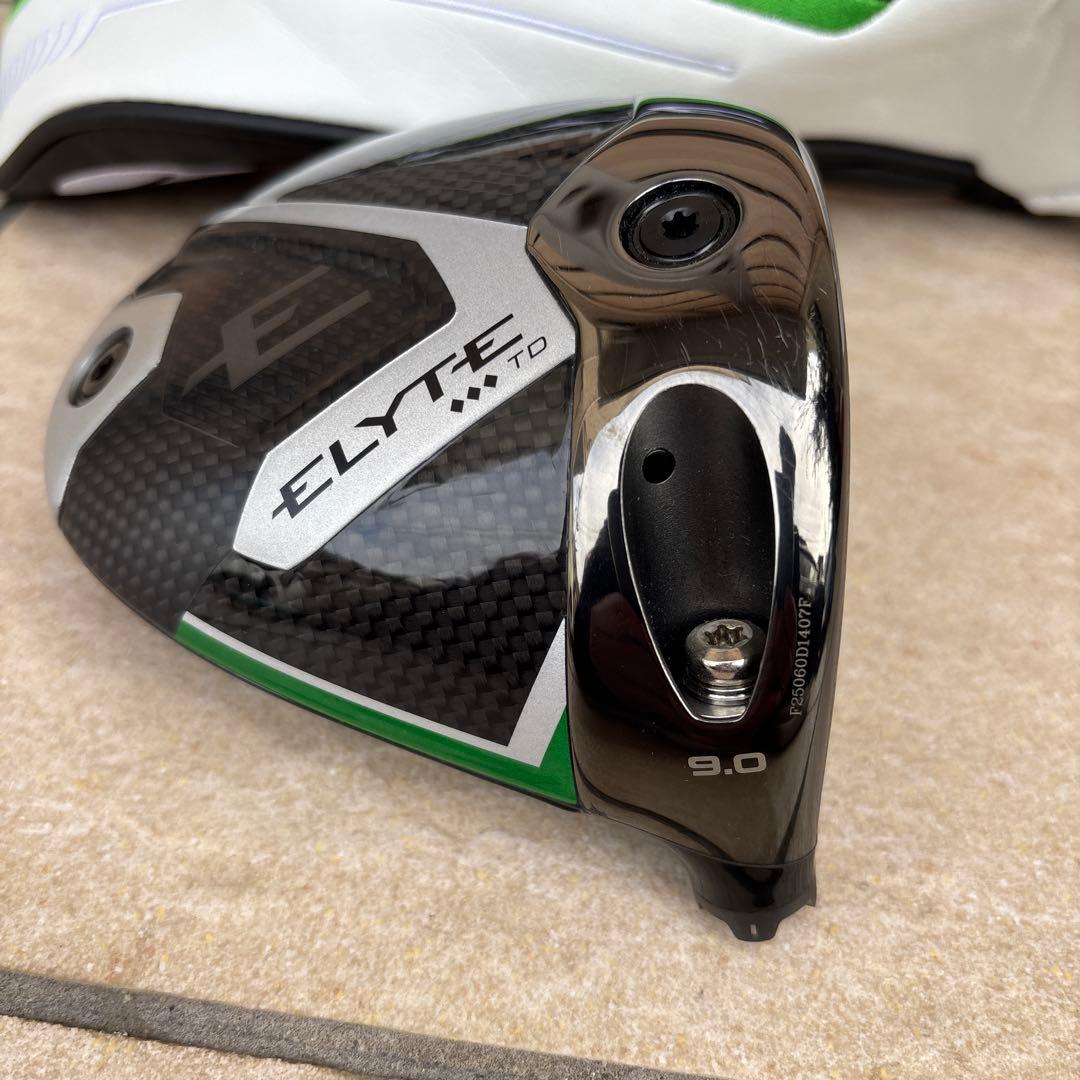 キャロウェイ　エリートトリプルダイヤモンドTDドライバー9.0ヘッドのみ美品