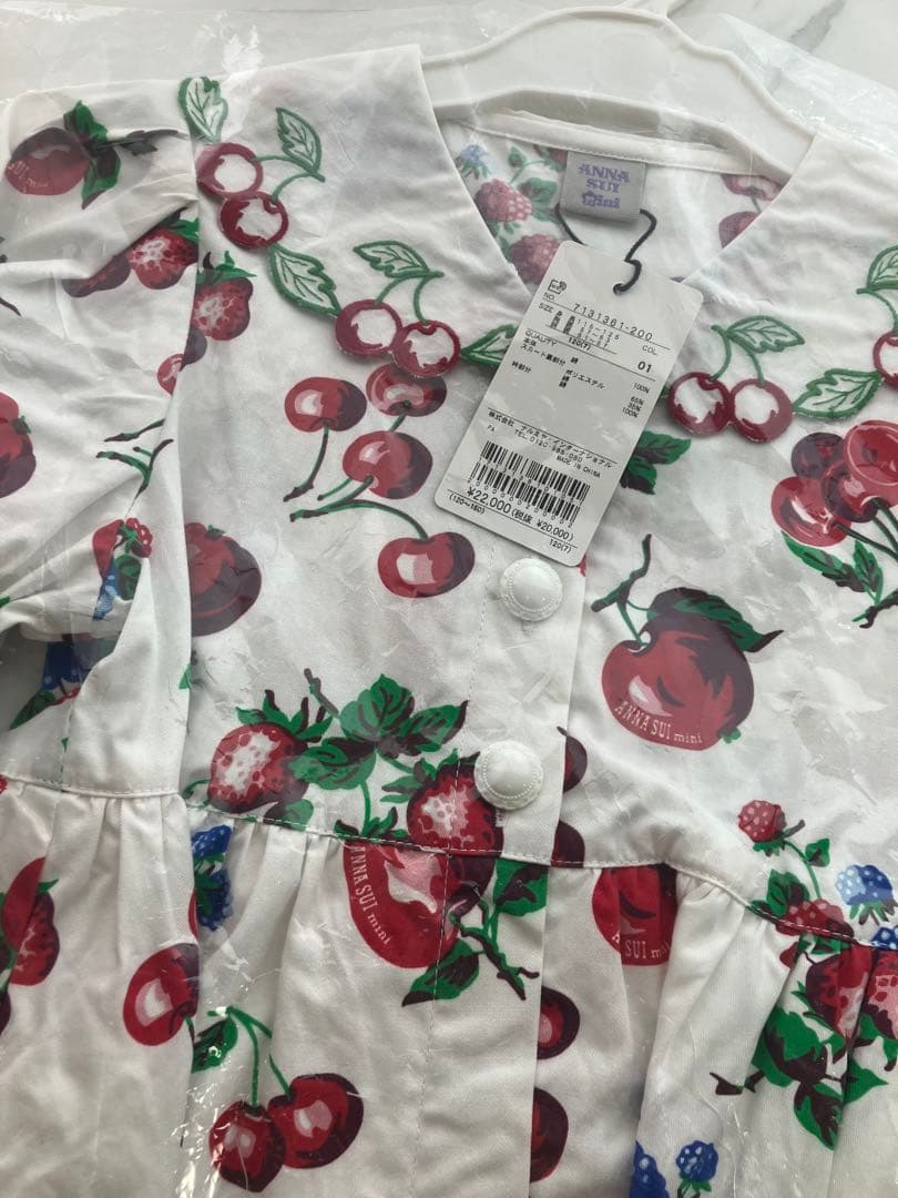 アナスイミニレトロフルーツワンピース新品120