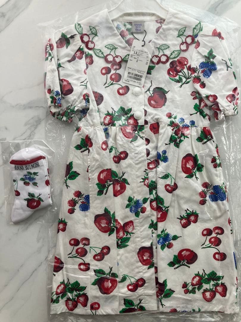 アナスイミニレトロフルーツワンピース新品120