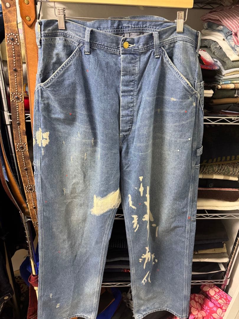 lee ビンテージ　復刻　カバーオール　ペインターパンツ　40s セットアップ