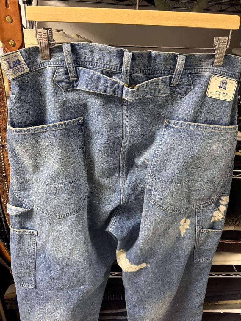 lee ビンテージ　復刻　カバーオール　ペインターパンツ　40s セットアップ