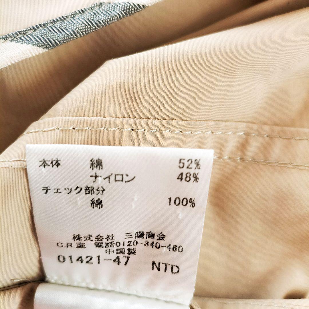 バーバリーロンドン トレンチコート ベージュ ノバチェック 42サイズ