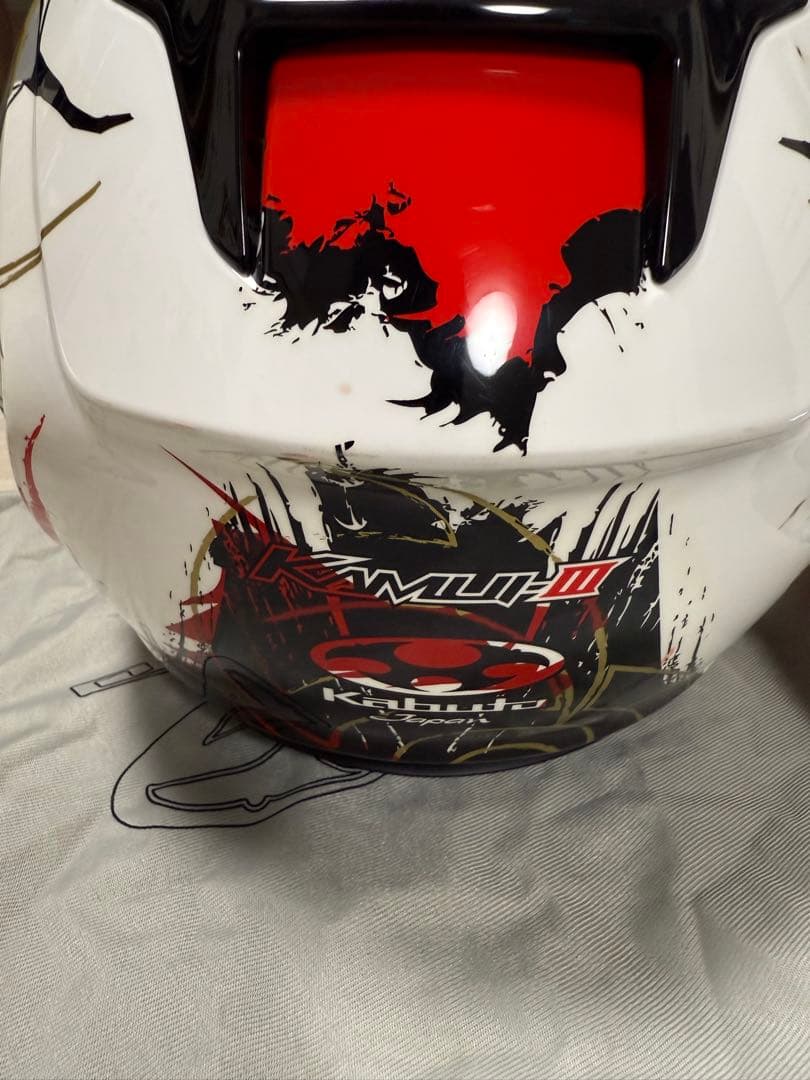 OGKカブト　カムイ3 フェニックス フルフェイスヘルメット ミラースモーク付き