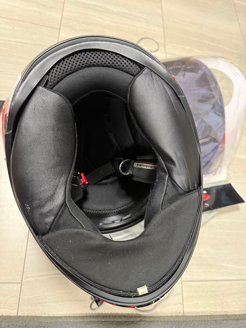 OGKカブト　カムイ3 フェニックス フルフェイスヘルメット ミラースモーク付き