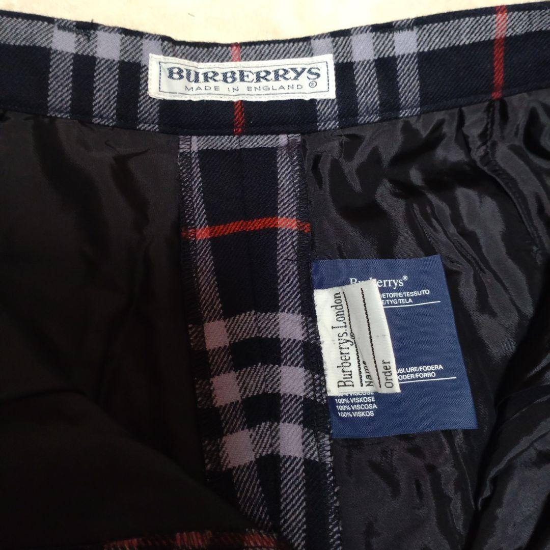 バーバリー　ウール　キュロット　ハーフパンツ
