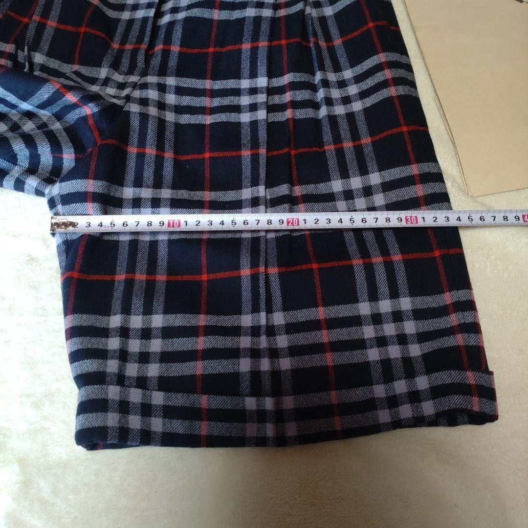 バーバリー　ウール　キュロット　ハーフパンツ